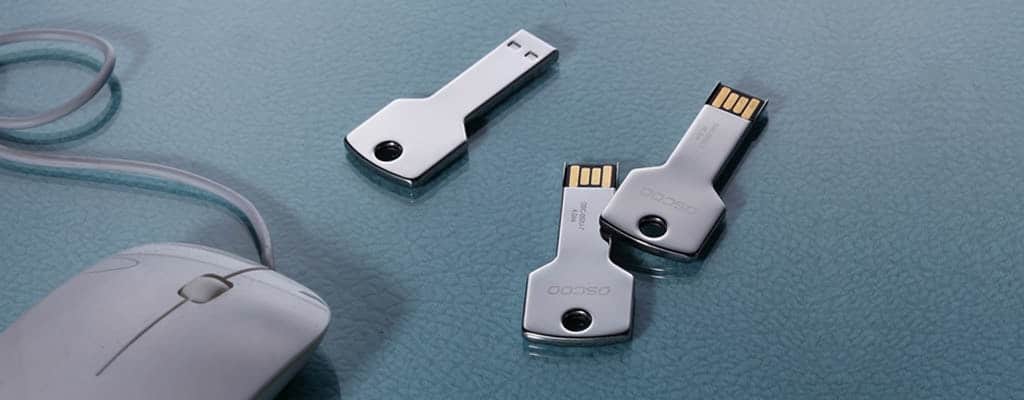 Clé usb métal personnalisée forme de clé