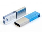 USB005 Clé USB personnalisée cristal