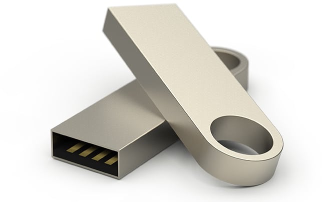 Clé USB publicitaire en métal Made to USB