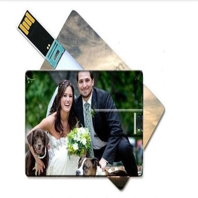 carte de visite USB mariage 