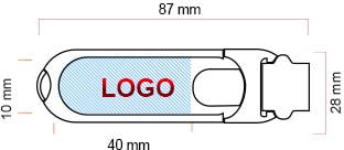 Flash Drive leather Made to USB