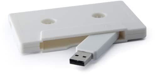 Custom audio tape flashdrive Made-to-USB