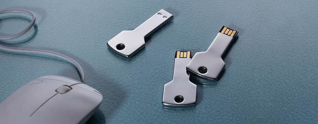 Custom USB metal key shape